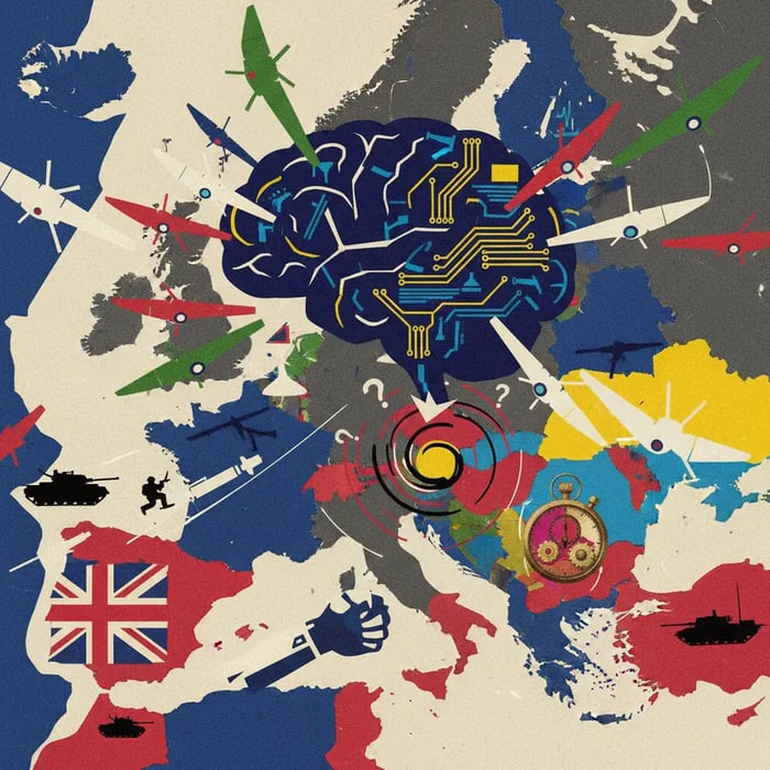 Corrida armamentista europeia aposta em IA e drones