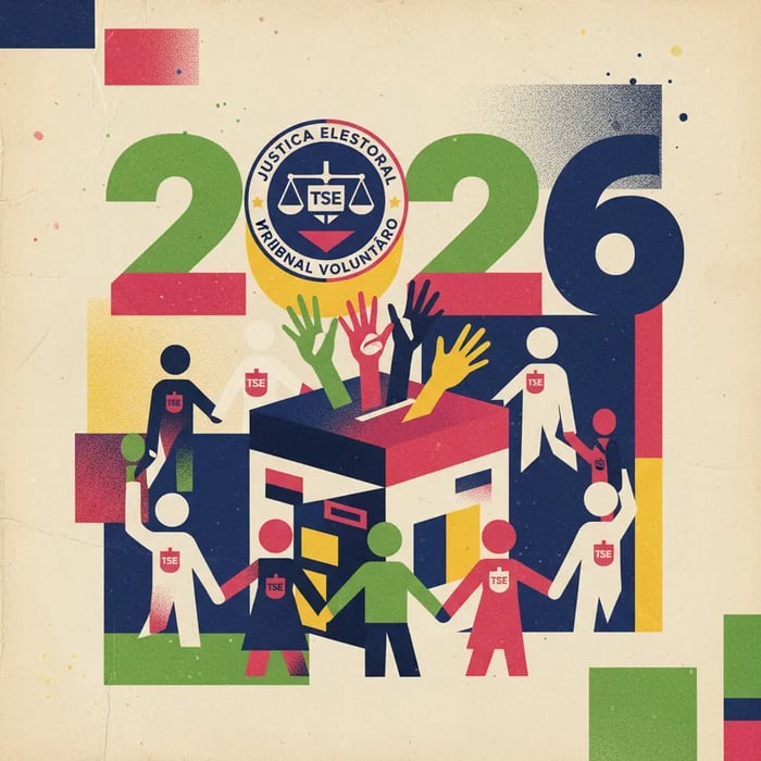 Justiça Eleitoral busca voluntários para eleições 2026